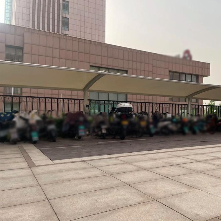 沧县膜结构电动车棚