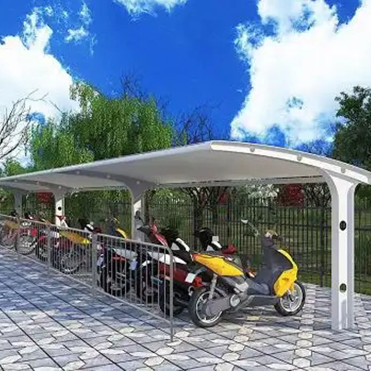 沧县膜结构电动车棚